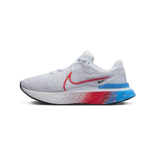 Damskie buty do biegania po asfalcie Nike React Infinity Run Flyknit 3 - Szary Nike 39 Nike poland