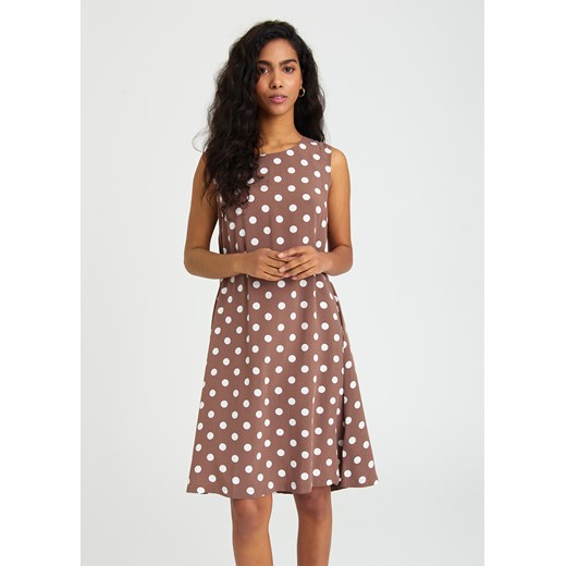 Sukienka bez ramiączek z nadrukiem w grochy Greenpoint 46 Happy Face