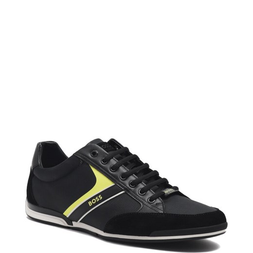 BOSS Sneakersy Saturn | z dodatkiem skóry 42 wyprzedaż Gomez Fashion Store