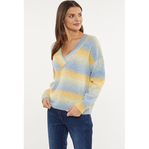 Sweter damski w pastelowe kolory S okazja MONNARI