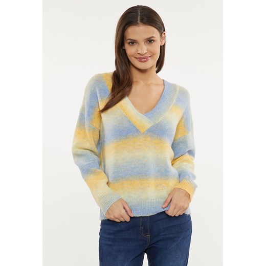 Sweter damski w pastelowe kolory XXL okazyjna cena MONNARI