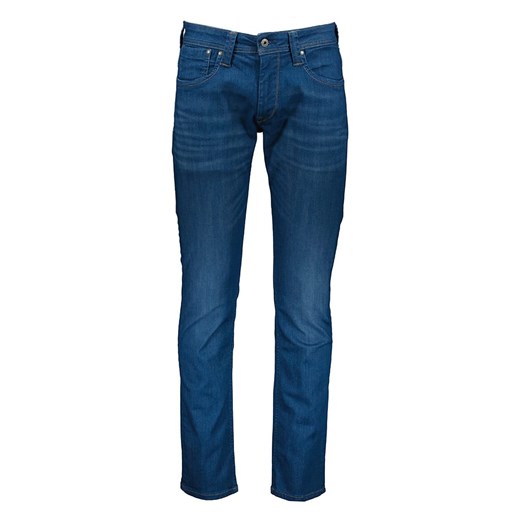 Dżinsy - Regular fit - w kolorze niebieskim Pepe Jeans W32/L34 wyprzedaż Limango Polska