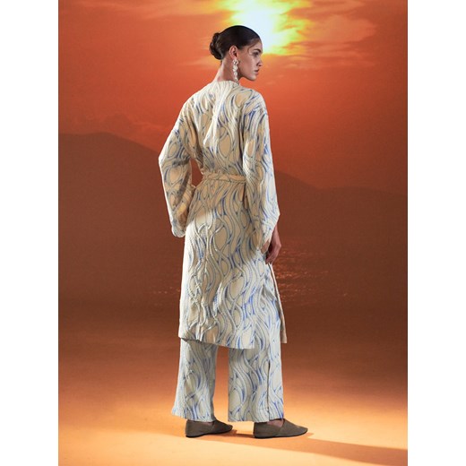 Reserved - Kimono z wiskozy - Wielobarwny Reserved S Reserved