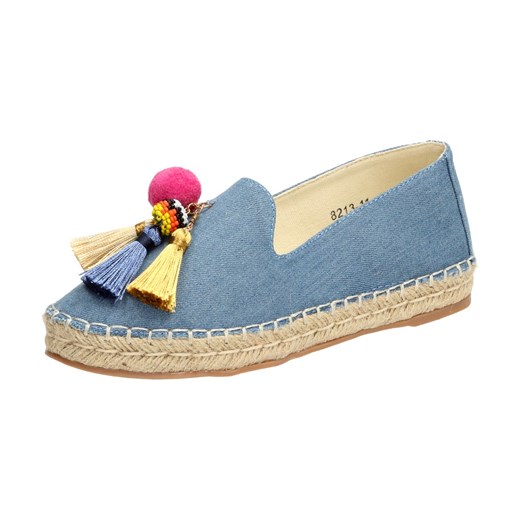 Niebieskie espadryle, buty damskie VICES 8213 Suzana.pl 39 wyprzedaż SUZANA2