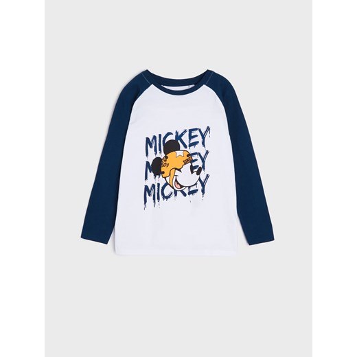 Sinsay - Koszulka Myszka Miki - Biały Sinsay 110 Sinsay