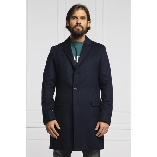 HUGO Wełniany płaszcz Migor2041 | z dodatkiem kaszmiru 50 Gomez Fashion Store wyprzedaż