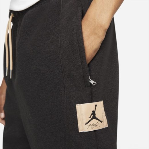 Spodnie męskie Jordan Flight Heritage - Czerń Jordan XS promocyjna cena Nike poland