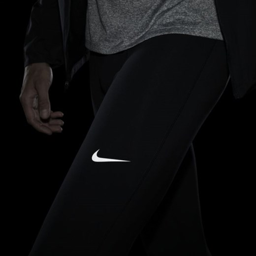 Męskie legginsy do biegania Nike Repel Challenger - Czerń Nike S promocyjna cena Nike poland