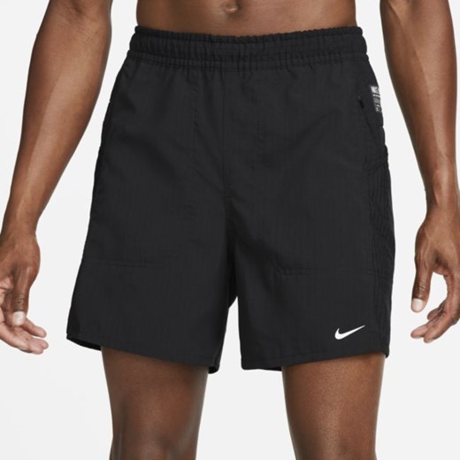 Męska koszulka z krótkim rękawem do fitnessu Męskie spodenki do fitnessu - Czerń Nike S Nike poland