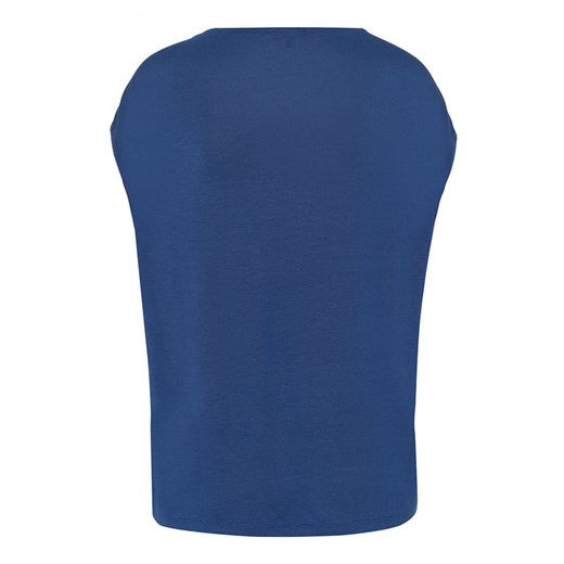Bluzka w kolorze niebieskim ze wzorem More & More 34 promocyjna cena Limango Polska