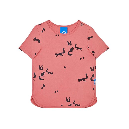 T-shirt "Ilta" w kolorze różowym ze wzorem Finkid 100/110 Limango Polska wyprzedaż