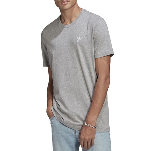 Koszulka adidas Originals Loungewear Adicolor Essentials Trefoil Tee GN3414 - szara ze sklepu streetstyle24.pl w kategorii T-shirty męskie - zdjęcie 142218807