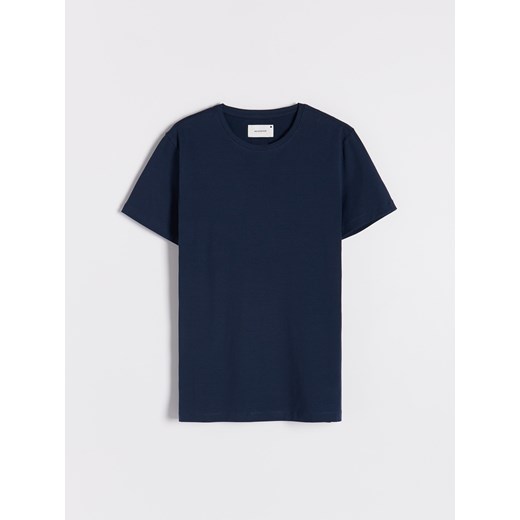 Reserved - T-shirt regular - Granatowy Reserved XL Reserved