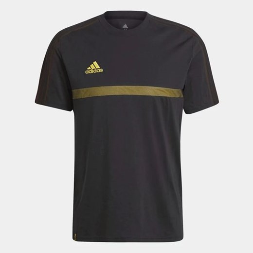 Koszulka męska Messi 3-Stripes Adidas ze sklepu SPORT-SHOP.pl w kategorii T-shirty męskie - zdjęcie 142249165
