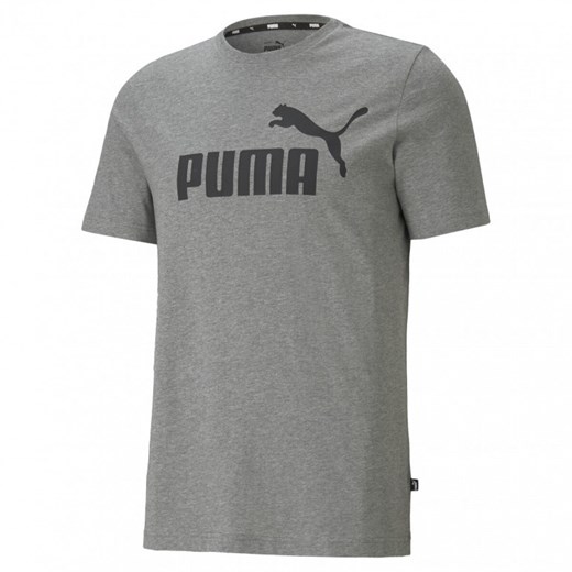 Męski t-shirt z nadrukiem PUMA ESS LOGO TEE Puma S okazja Sportstylestory.com