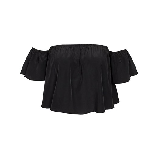 Flirty Offshoulder Top nelly-com czarny top