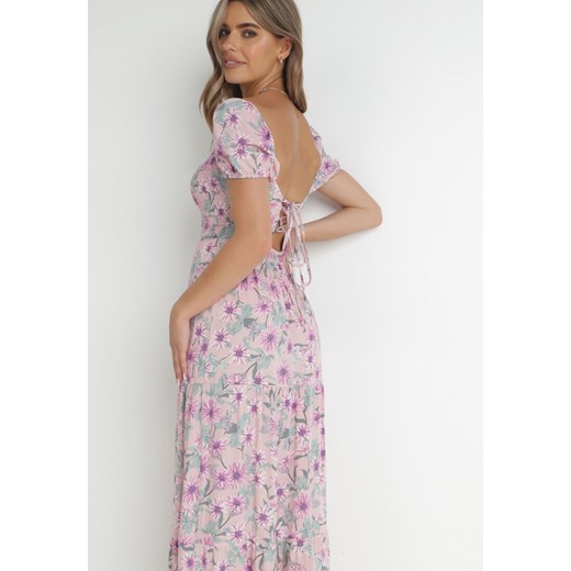 Różowa Sukienka Bloch ze sklepu Born2be Odzież w kategorii Sukienki - zdjęcie 142266388