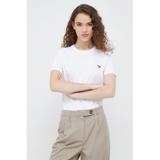 PS Paul Smith t-shirt bawełniany kolor biały Ps Paul Smith L ANSWEAR.com