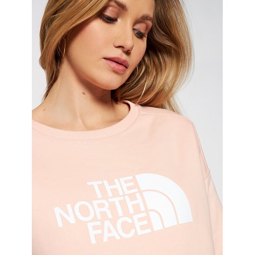 The North Face Bluza Drew Peak Crew NF0A3S4G Różowy Regular Fit The North Face S wyprzedaż MODIVO