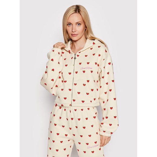 Local Heroes Bluza Secret Garden AW22S0006 Beżowy Oversize Local Heroes M MODIVO