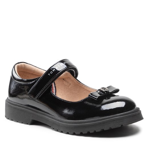 Półbuty TOMMY HILFIGER - Ballerina T3A3-32580-0774 S Black 999 Tommy Hilfiger 36 eobuwie.pl