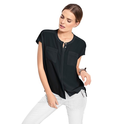 Bluzka w kolorze czarnym Heine 50 okazyjna cena Limango Polska