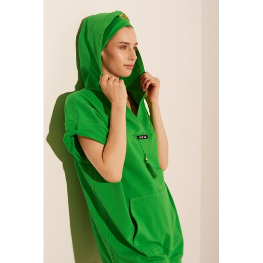 Zielona dresowa sukienka Augusta Miss Lk S/M Lidia Kalita