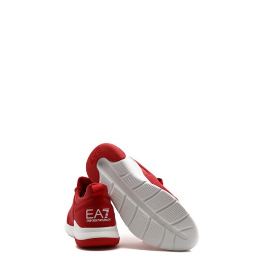 Buty sportowe męskie Emporio Armani z tworzywa sztucznego sznurowane