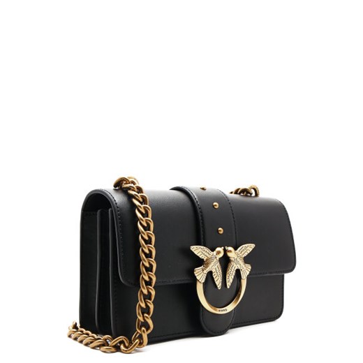 Pinko Skórzana torebka na ramię LOVE MINI ICON SIMPLY 14 C VIT Pinko Uniwersalny Gomez Fashion Store