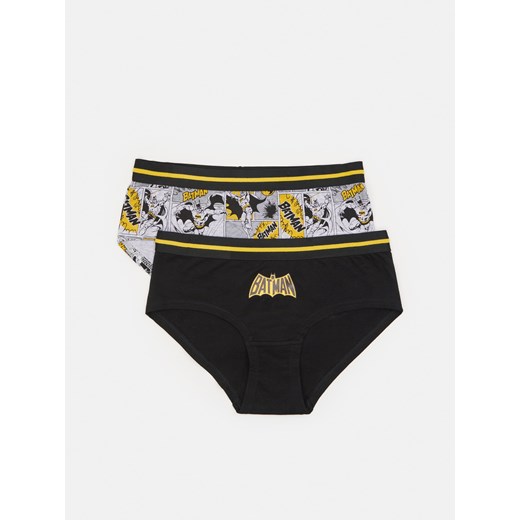 Sinsay - Majtki hipster Batman 2 pack - Wielobarwny Sinsay XL Sinsay