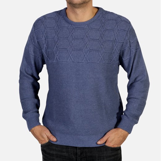 Sweter Willsoor willsoor-sklep-internetowy niebieski sweter