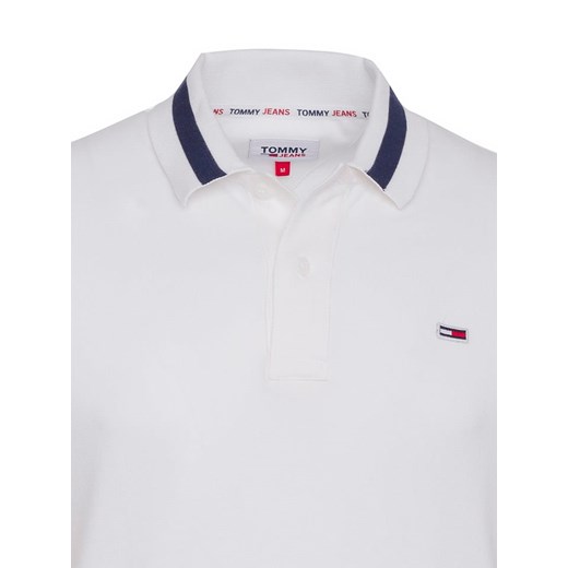 Koszulka polo w kolorze białym Tommy Hilfiger XXL wyprzedaż Limango Polska