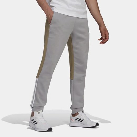 Spodnie męskie Essentials Fleece Colorblock New Adidas L SPORT-SHOP.pl