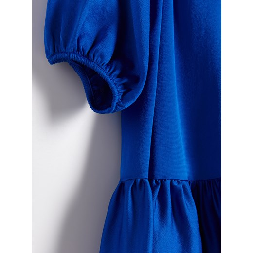 Reserved - Gładka sukienka - Niebieski Reserved XS Reserved
