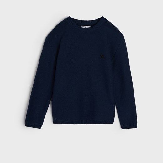 Sweter chłopięcy Sinsay granatowy 