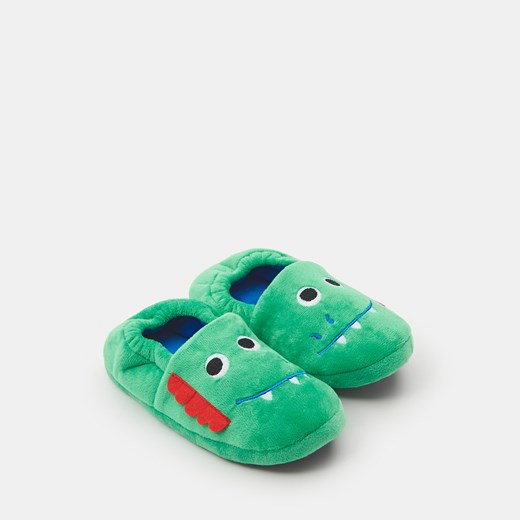 Sinsay - Kapcie slip on - Zielony Sinsay 28/29 Sinsay