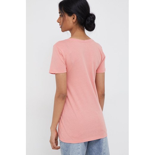 GAP t-shirt damski kolor różowy Gap S ANSWEAR.com
