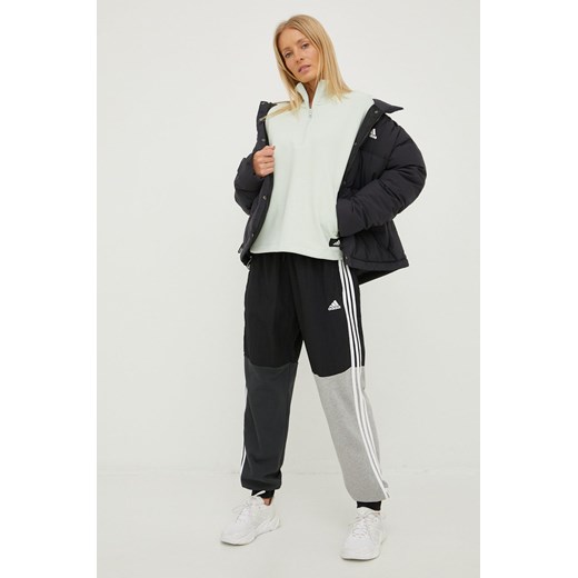 adidas Performance kurtka puchowa damska kolor czarny zimowa M ANSWEAR.com