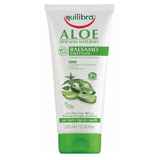 Equilibra Aloe Moisturizing Conditioner nawilżająca odżywka aloesowa 200ml, Equilibra onesize wyprzedaż Primodo