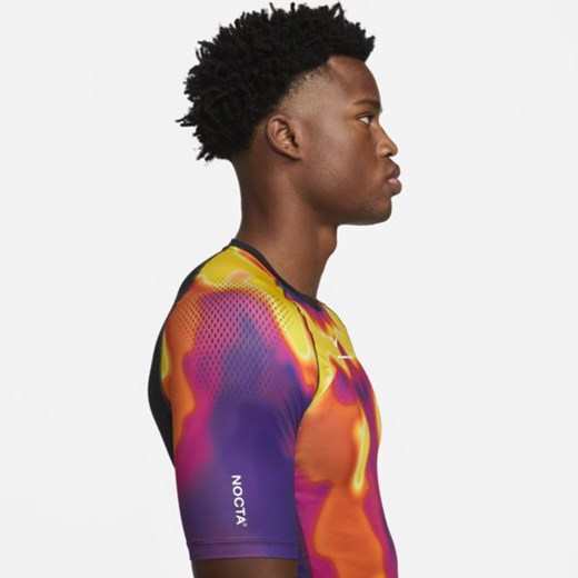Męska termoaktywna koszulka z krótkim rękawem do koszykówki NOCTA - Czerń Nike XL Nike poland