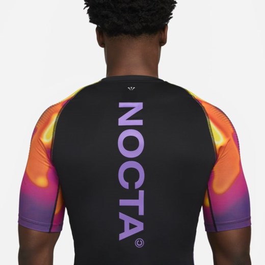 Męska termoaktywna koszulka z krótkim rękawem do koszykówki NOCTA - Czerń Nike L Nike poland