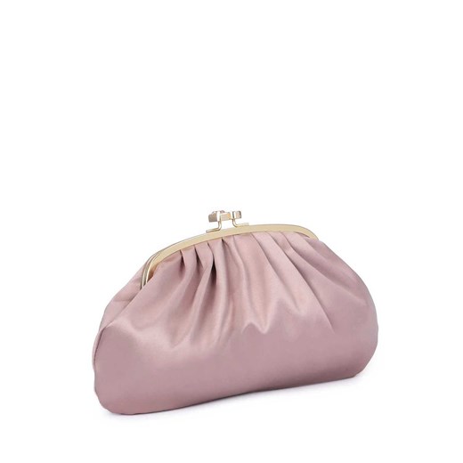 Elegancka różowa ślubna torebka zapinana na bigiel kazar x kasia wedding Kazar Kazar