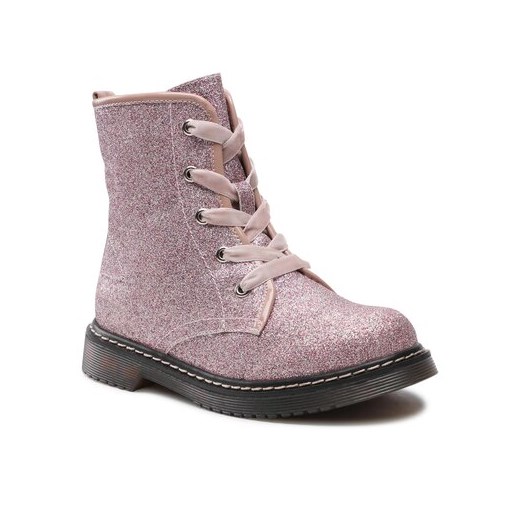 Buty zimowe dziecięce Nelli Blu jesienne kozaki sznurowane