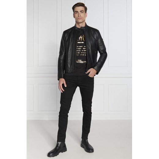 Karl Lagerfeld Skórzana kurtka | Regular Fit Karl Lagerfeld 52 Gomez Fashion Store