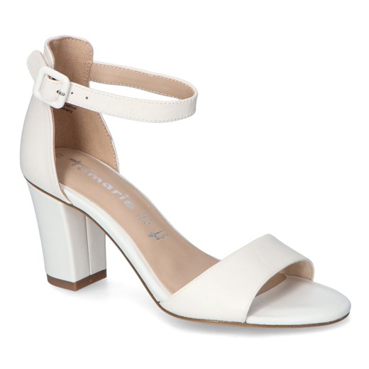 Sandały Tamaris 1-28326-28/100 Białe Lico ze sklepu Arturo-obuwie w kategorii Sandały damskie - zdjęcie 142588456