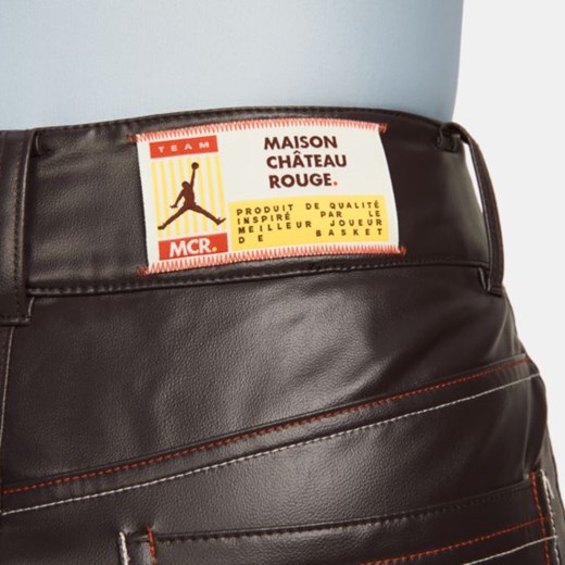 Spodnie damskie Jordan x Maison Château Rouge - Brązowy Jordan 47 Nike poland