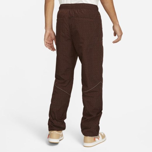 Męskie spodnie z tkaniny Jordan x Maison Château Rouge - Brązowy Jordan L Nike poland