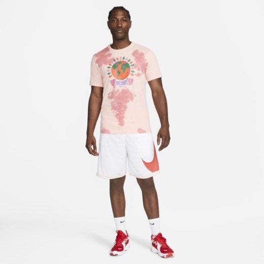 Męski T-shirt do koszykówki Nike - Różowy Nike S Nike poland