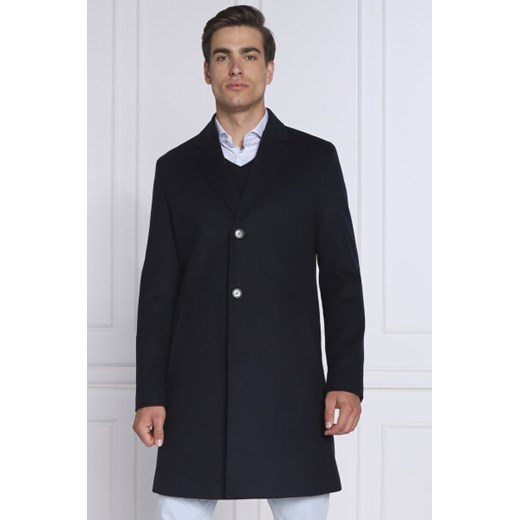 HUGO Wełniany płaszcz Malte2241 | z dodatkiem kaszmiru 54 Gomez Fashion Store