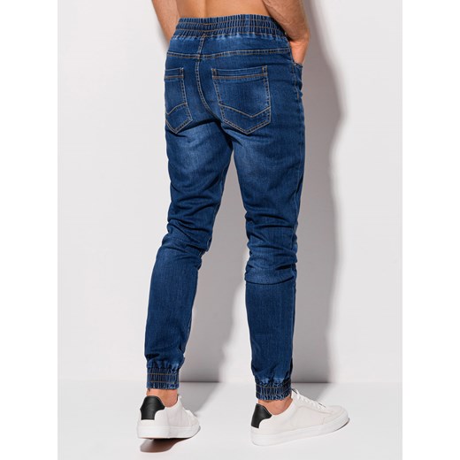 Spodnie męskie jeansowe 1255P - niebieskie Edoti.com 31 Edoti